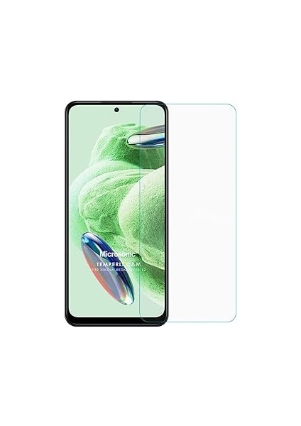 Microsonic Note 12 Tempered Glass Cam Ekran Koruyucu