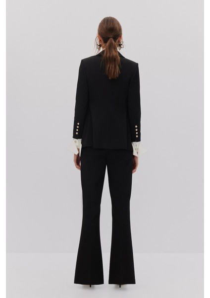 Manşeti Garni Detayli Blazer Pantolon Takım fırsatları