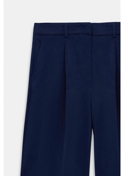 Apoletli Kuşaklı Ceket Pantolon Takım