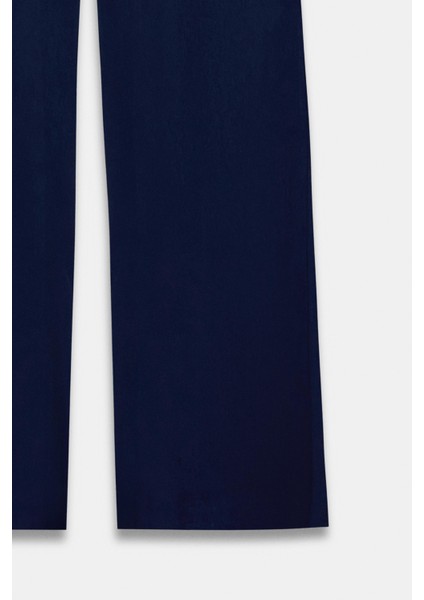 Apoletli Kuşaklı Ceket Pantolon Takım