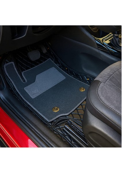 Opel Crossland 2020-2024 Arası Aracına Özel 8d Çift Katmanlı Havuzlu Paspas Takımı