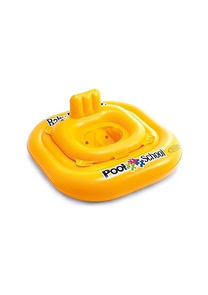 Intex 56587 Pool School Oturaklı Simit 79 Cm, Su Sporları, Plaj Malzemesi, Şişme Ürün, Yüzme Aksesu