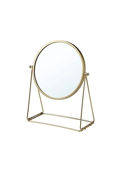 Lassbyn Masa Aynası, 17 Cm, Altın Rengi