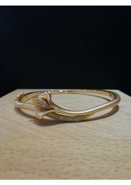 Ithal Gold Kaplama Kadın Gümüş Kelepçe modelleri