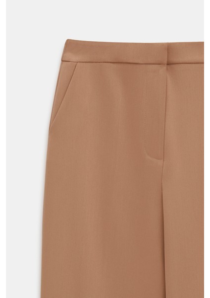 Dikiş Detaylı Kruvaze Blazer Pantolon Takım