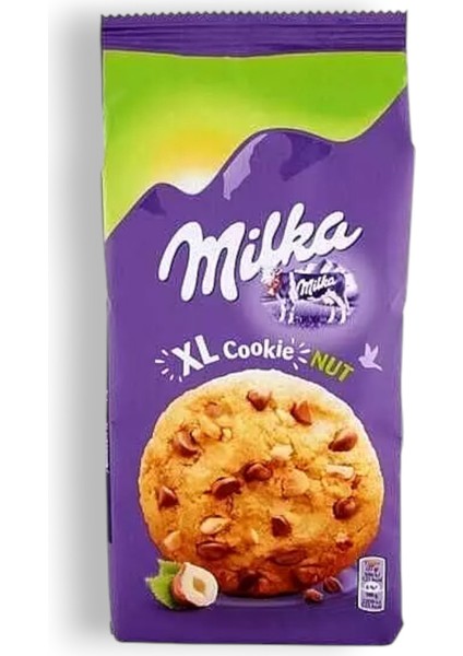 Sütlü Çikolatalı ve Fındık Parçacıklı Kurabiye - Xl Cookies Nut 184 gr modelleri