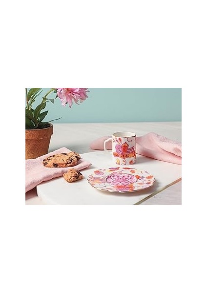 Porland Pinky Desen1 Tabaklı Kahve Fincanı 80 Cc, Tekli