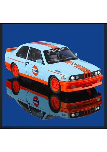 Yeni - New 1988 Bmw M3 (E30) Klasik Model Araba Bmw E30 Diecast Model Araba Açılan Kapılar