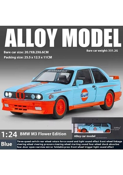 Yeni - New 1988 Bmw M3 (E30) Klasik Model Araba Bmw E30 Diecast Model Araba Açılan Kapılar indirimleri
