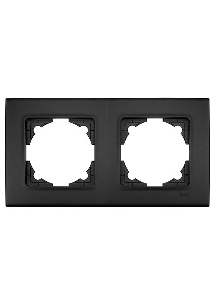 Viko Linnera Life Gece Siyahı Ikili Çerçeve Yatay