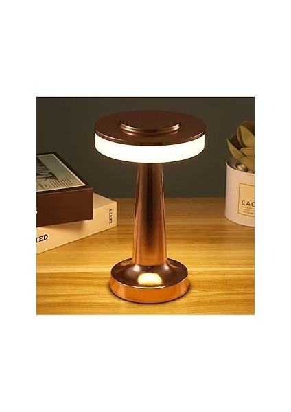 Ucuz Geldi Taşınabilir Şarjlı Masa Lambası Dimmerli Dekoratif Abajur Cata Oslo Dokunmatik Sunum Lam