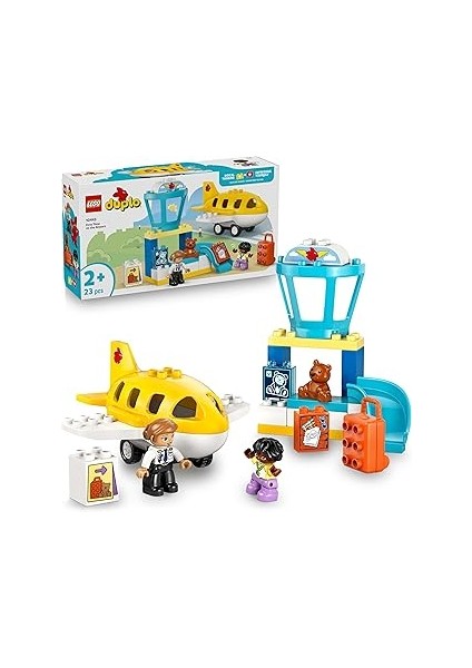 Duplo Kasabası Ilk Havaalanı Deneyimi 10443 – 2 Yaş ve Üzeri Pilotluğa Ilgili Çocuklar Için Uç