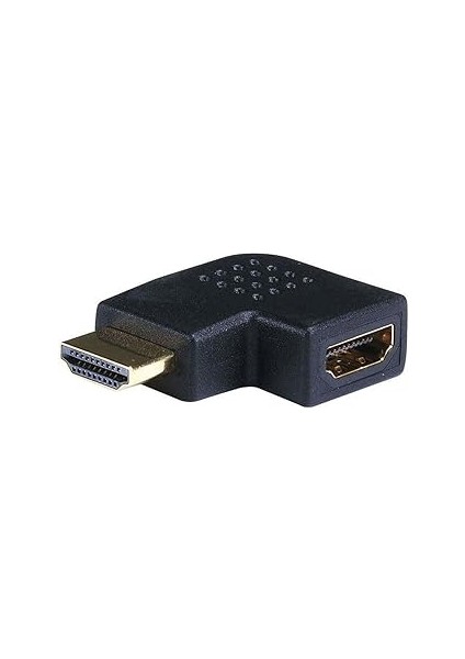 HDMI L Dirsek 90 Derece Çevirici Dönüştürücü Uzatma Adaptörü