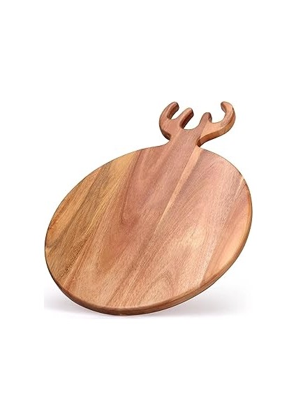 Orret El Yapımı Doğal Akasya Ağacı Ahşap Kesme ve Doğrama Tahtası – Şık Tasarımlı, Dayanıklı,