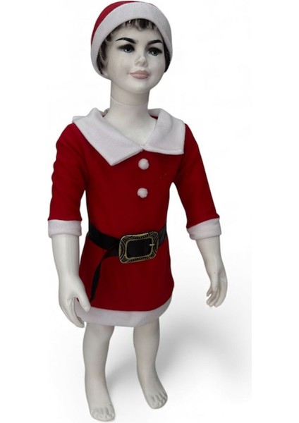 Kız Çocuk Noel Anne Kostümü modelleri