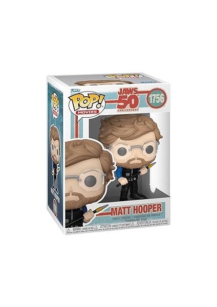 Pop Movies: Jaws - Matt Hooper, Oyuncak Figür