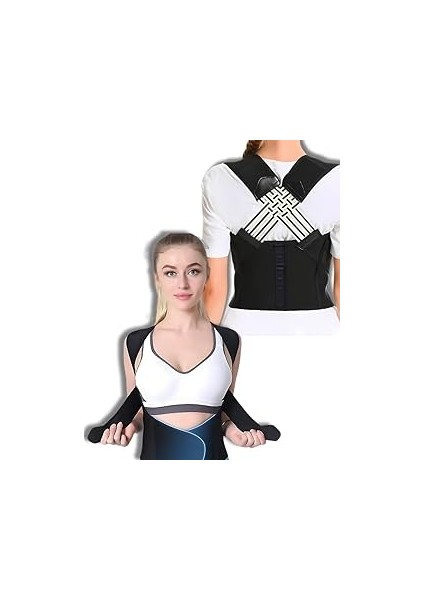 Figiza Dik Duruş Korsesi Duruş Düzeltici Korse Omuz Sırt Bel Sporcu Korsesi