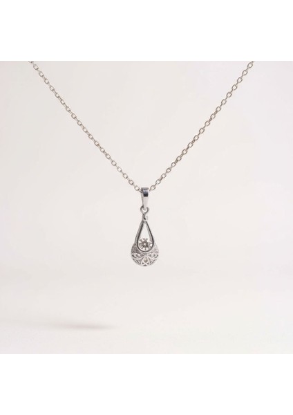 Ourelia Fashıon Luxury Moments Jewellery Tektaş Zarif Minimal Kolye fiyatları