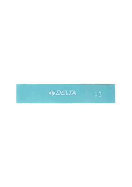 Delta 10 Adet Hafif Sert Aerobik Band Latex Pilates Yoga Lastiği