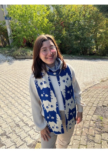 Özel Kedili Atkı
