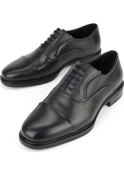 , Erkek Hakiki Deri Ayakkabı 153745Z276141 Siyah indirimleri