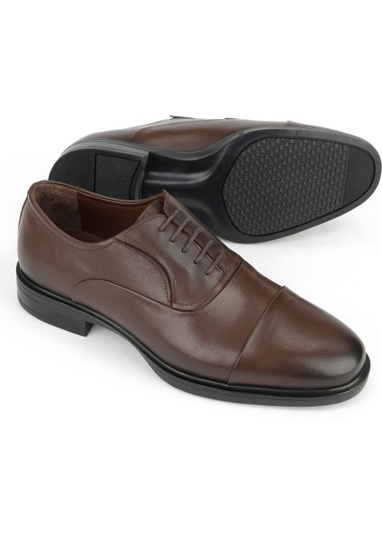, Erkek Hakiki Deri Ayakkabı 153745Z276141 Kahve fırsatları