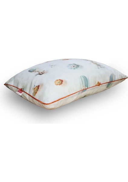 Müslin Kumaşlı Ortopedik Çocuk Yastığı,visco Parçacıklı Pamuk Kılıflı 40*60 *1100 Gr(Bulut) indirimleri