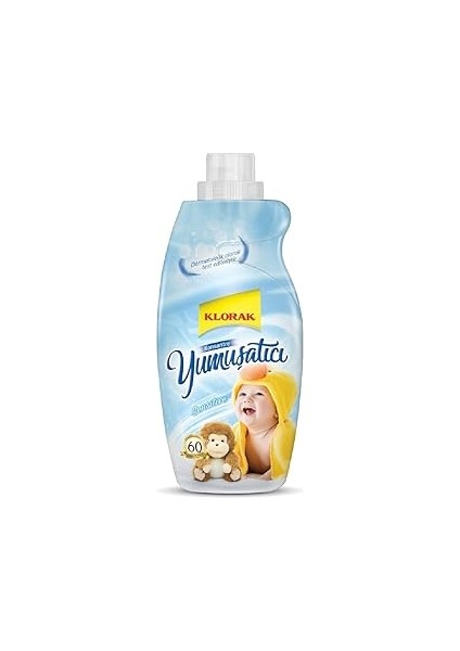 Klorak Sensitive Konsantre Yumuşatıcı 1440 ml