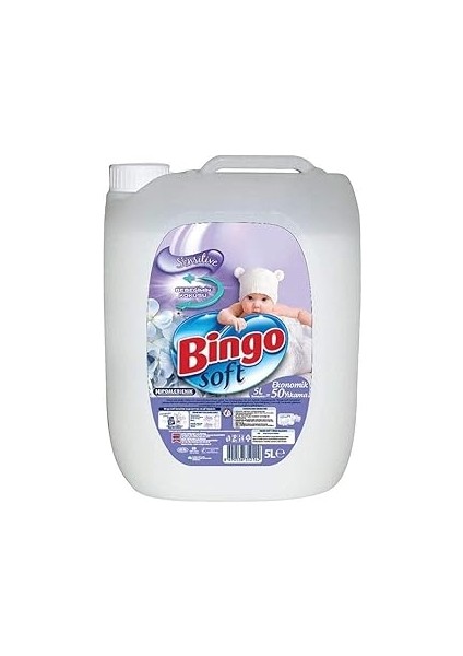 Bingo Sensitive Hipoalerjenik Çamaşır Yumuşatıcısı (1 x 5 L)