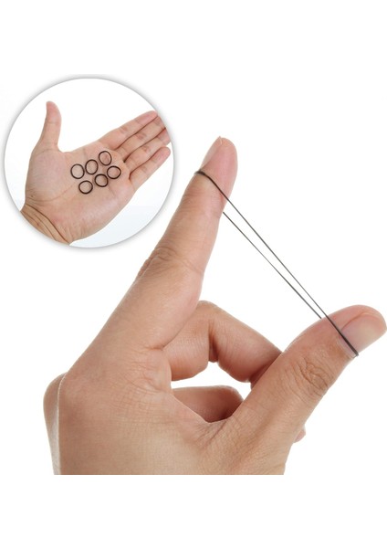 Hsnet Perma Lastiği Ince 400 Adet Siyah - MK001R-4LV2Z3 fiyatları