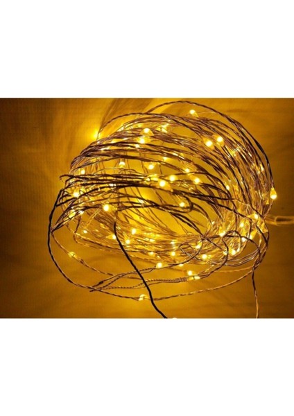 10 M Peri Günışığı 100 LED Pilli Yılbaşı Ağaç Dekorasyon Aydınlatması fırsatları