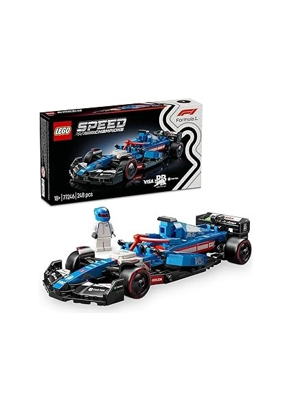 Speed Champions Visa Cash App Rb Vcarb 01 F1 Yarış Arabası 77246 – Yetişkinler Için Rb Kıyafet