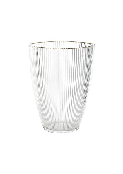 Oro Şeffaf Vazo 24 cm