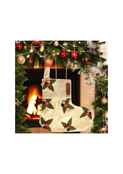 Yilbaşi Çorabi Çi̇çek Desenli̇