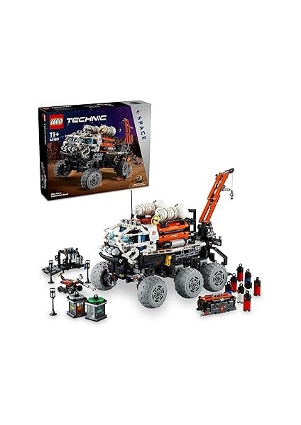Technic Mars Ekibi Keşif Aracı 42180-11 Yaş ve Üzeri Uzay Meraklısı Çocuklar Için Koleksiyonlu