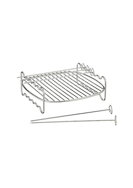 Popüler Izgara Teli ve Şiş Takım Airfryer Xxl Combi HD9875, HD9880 Ile Uyumlu