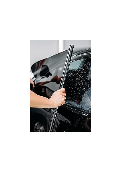 Cam Filmi Siyah Amerikan Çizilmez Açık Ton 50 cm x 10 Metre