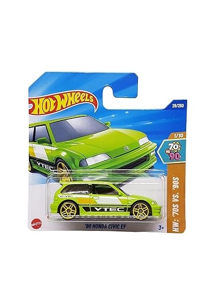 Hot Wheels Tekli Arabalar 90 Honda Civic Ef HYX90