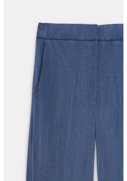 Lyocell Yılan Desenli Ceket Pantolon Takım