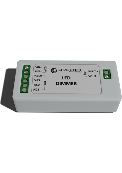 ORELTEK Kademeli LED Dimmer Modülü – 12V Aydınlatmalar Için Akıllı Parlaklık Kontrolü