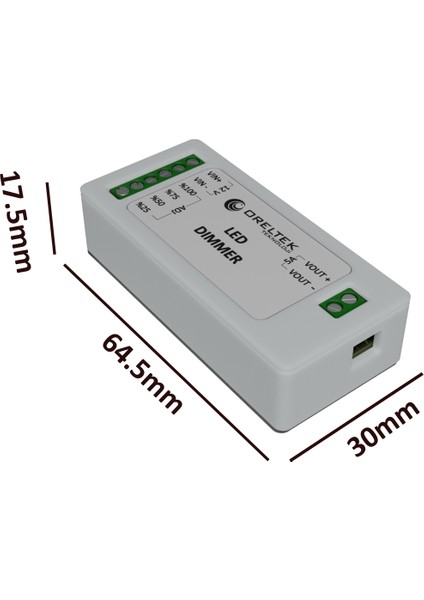 ORELTEK Kademeli LED Dimmer Modülü – 12V Aydınlatmalar Için Akıllı Parlaklık Kontrolü modelleri