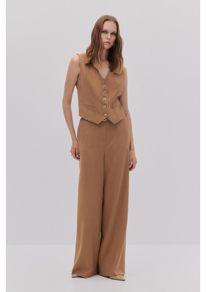 Düğmeli V Yaka Yelek Pantolon Takım fiyatları