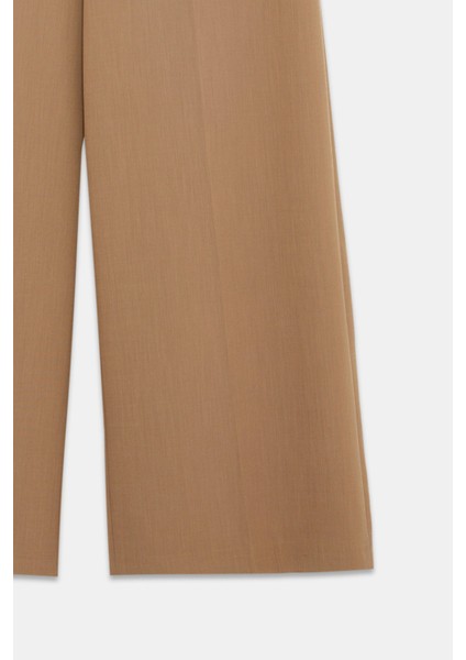 Düğmeli V Yaka Yelek Pantolon Takım