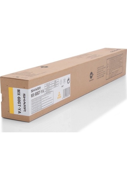MX-60GTYA Sarı Orjinal Toner