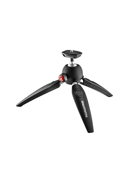 Manfrotto Mtpixievo-Bk, Pixi Evo 2 Segmentli Tripod, Aynasız Kameralar Için, Kompakt Sistem Ka