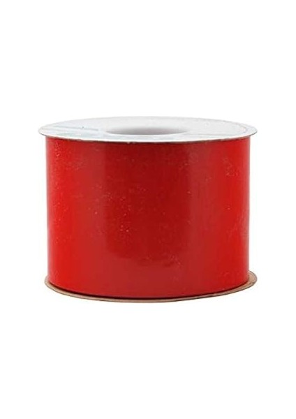 Berwick Offray Plastik Parlak Kurdele-2-1/2 Geniş x 50 Yards-Kırmızı Kurdele