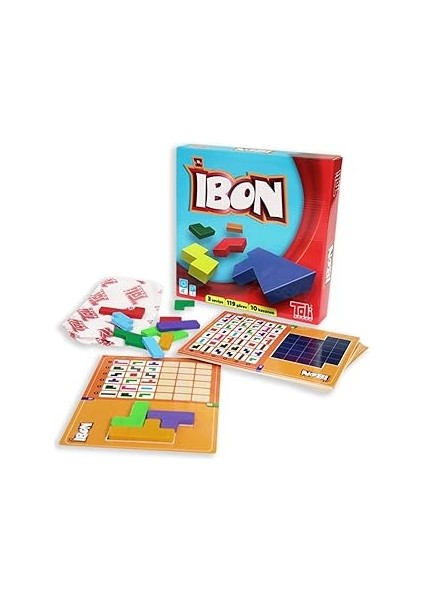 Toli Games Ibon Ahşap Şekil Zeka Oyunu