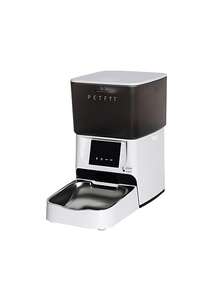Petfit Elevate x 4l Wi-Fi Akıllı Otomatik Kedi Köpek Mama Kabı Besleme Ünitesi (Sesli Komut+Çelik K