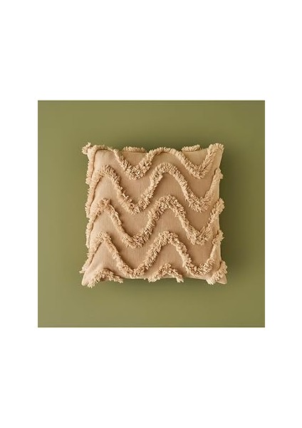 Maison Nate Dekoratif Yastık, Bej, 43 x 43