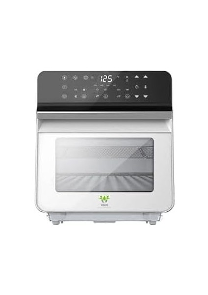 Wiami Airfryer 10.5 L Buharlı Hava Fritözü BEYAZ-2023 Yeni Modeli ST-101